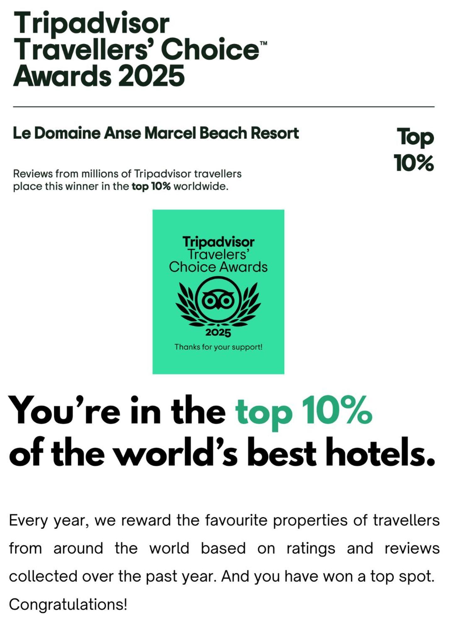 Le Domaine Anse Marcel Beach Resort Bagian luar foto